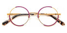 J.F. Rey® PM092 JFR PM092 5070 45 - 5070 Gold/Purple/Fuchsia Eyeglasses
