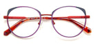 J.F. Rey® PM093 JFR PM093 3528 49 - 3528 Burgundy/Blue/Purple Eyeglasses