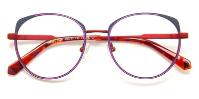 J.F. Rey® PM093 JFR PM093 3528 49 - 3528 Burgundy/Blue/Purple Eyeglasses