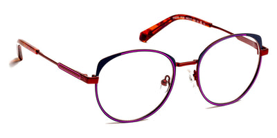J.F. Rey® PM093 JFR PM093 3528 49 - 3528 Burgundy/Blue/Purple Eyeglasses