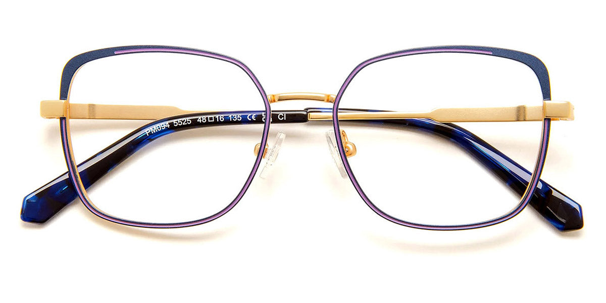 J.F. Rey® PM094 JFR PM094 5525 48 - 5525 Gold/Blue/Lilac Eyeglasses