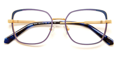 J.F. Rey® PM094 JFR PM094 5525 48 - 5525 Gold/Blue/Lilac Eyeglasses