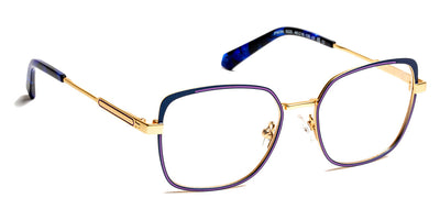 J.F. Rey® PM094 JFR PM094 5525 48 - 5525 Gold/Blue/Lilac Eyeglasses