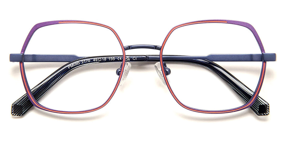 J.F. Rey® PM095 JFR PM095 2170 49 - 2170 Blue/Purple/Orange Eyeglasses