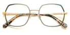 J.F. Rey® PM095 JFR PM095 5547 49 - 5547 Gold/Duck Green/Mastic Eyeglasses