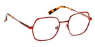 J.F. Rey® PM095 JFR PM095 6330 49 - 6330 Copper/Burgundy Eyeglasses