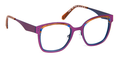 J.F. Rey® PM096 JFR PM096 7528 48 - 7528 Demi Plum/Navy Eyeglasses