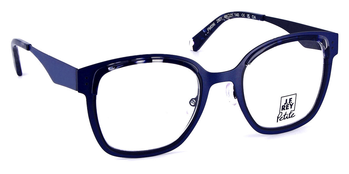 J.F. Rey® PM096 JFR PM096 2801 48 - 2801 Navy/Black Eyeglasses