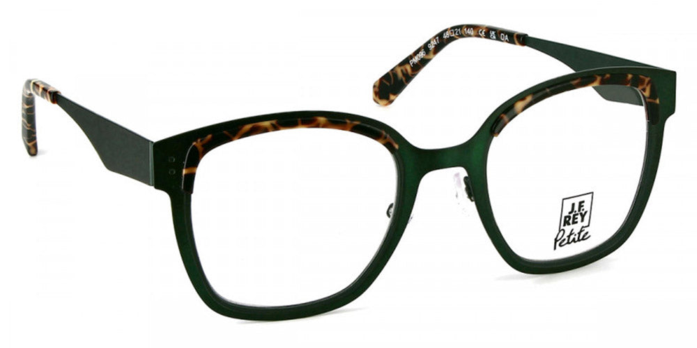 J.F. Rey® PM096 JFR PM096 9247 48 - 9247 Green/Panther Eyeglasses