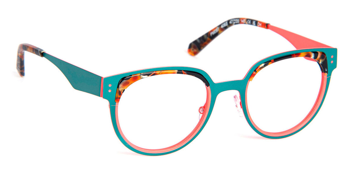 J.F. Rey® PM097 JFR PM097 4083 47 - 4083 Demi/Green/Pink Eyeglasses