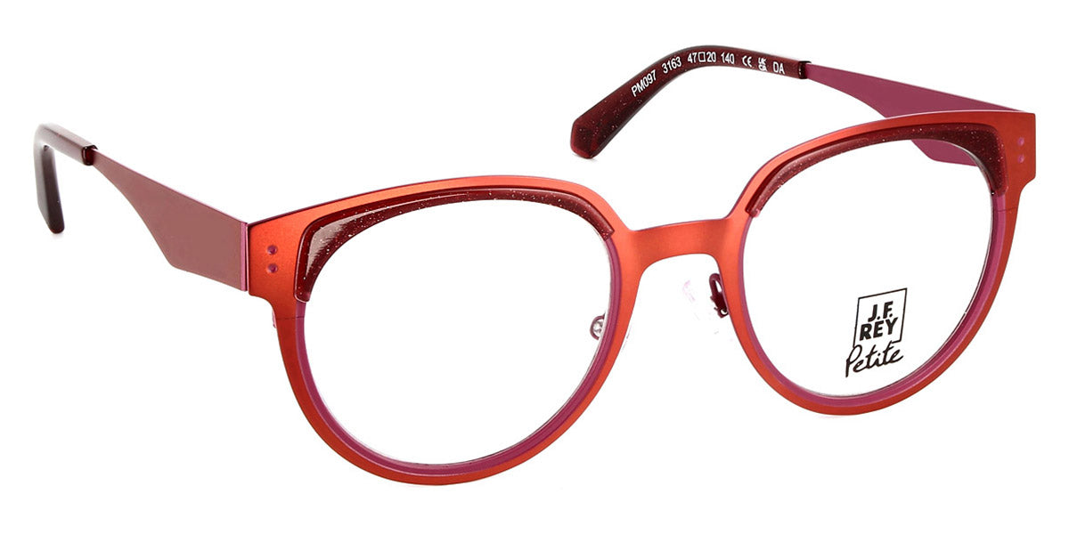 J.F. Rey® PM097 JFR PM097 3163 47 - 3163 Copper/Red/Pink Eyeglasses
