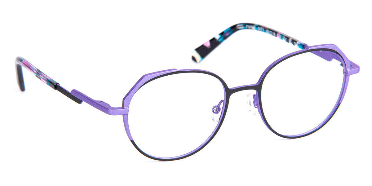 J.F. Rey® PM102 JFR PM102 0071 50 - 0071 Matt Black/Lavender Eyeglasses