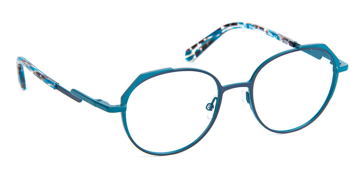 J.F. Rey® PM102 JFR PM102 2746 50 - 2746 Navy/Duck Green Eyeglasses