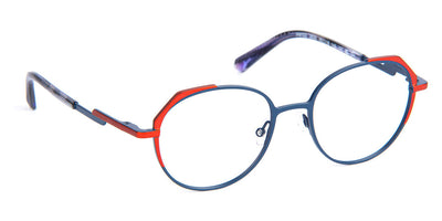 J.F. Rey® PM102 JFR PM102 2830 50 - 2830 Navy/Red Eyeglasses