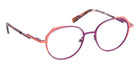 J.F. Rey® PM102 JFR PM102 7383 50 - 7383 Purple/Pink Eyeglasses