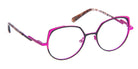 J.F. Rey® PM103 JFR PM103 0088 50 - 0088 Matt Black/Pink Eyeglasses