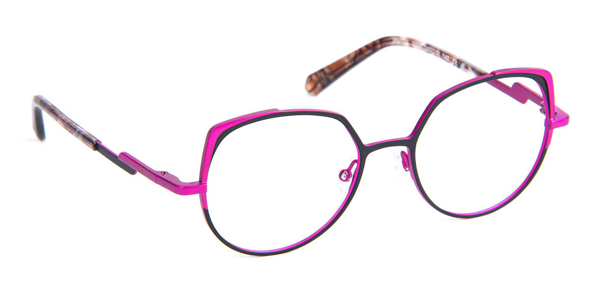 J.F. Rey® PM103 JFR PM103 0088 50 - 0088 Matt Black/Pink Eyeglasses