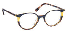 J.F. Rey® PM105 JFR PM105 0098 47 - 0098 Ecaille/Marine/Yellow Eyeglasses