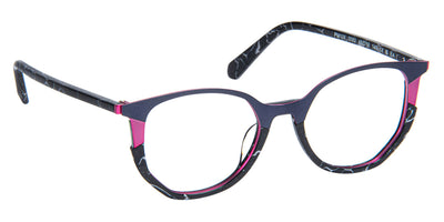 J.F. Rey® PM106 JFR PM106 0082 48 - 0082 Nice Black/Fuchsia Eyeglasses