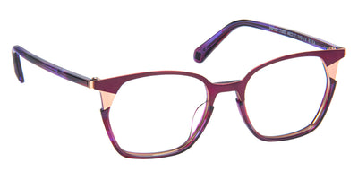 J.F. Rey® PM107 JFR PM107 7580 48 - 7580 Fuchia/Plum/Pink Gold Eyeglasses