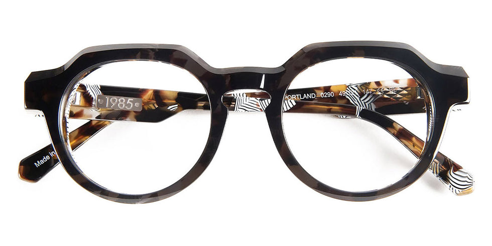 J.F. Rey® Portland JFR Portland 0290 49 - 0290 Gray/Demi White Eyeglasses