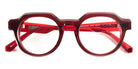 J.F. Rey® Portland JFR Portland 9030 49 - 9030 Demi Red/Red Transparent Eyeglasses