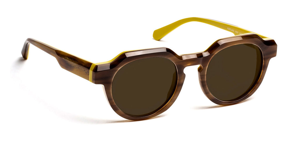 J.F. Rey® Portland JFR Portland 9055sol 49 - 9055SOL Light Demi/Yellow Bl Sunglasses