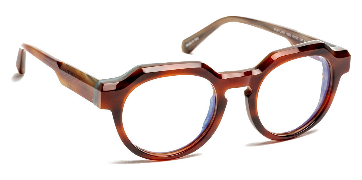 J.F. Rey® Portland JFR Portland 9505 49 - 9505 Demi Brown/Demi Gray Eyeglasses