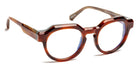 J.F. Rey® Portland JFR Portland 9505 49 - 9505 Demi Brown/Demi Gray Eyeglasses