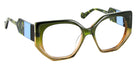 J.F. Rey® Ruby 2 JFR Ruby 2 4322 53 - 4322 Khaki Gradient / Blue Eyeglasses
