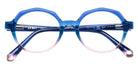 J.F. Rey® Stella Round Eyeglasses - Gradient Blue/Pink