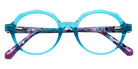 J.F. Rey® Stella Round Eyeglasses - Turquoise/Tortoiseshell