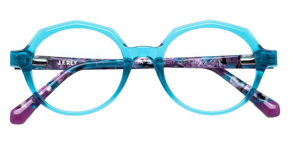 J.F. Rey® Stella Round Eyeglasses - Turquoise/Tortoiseshell