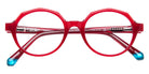 J.F. Rey® Stella Round Eyeglasses - Red/Blue