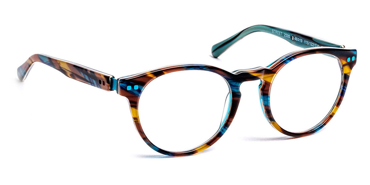 J.F. Rey® Street JFR Street 2595 48 - 2595 Demi Blue 12/16 Boy Eyeglasses