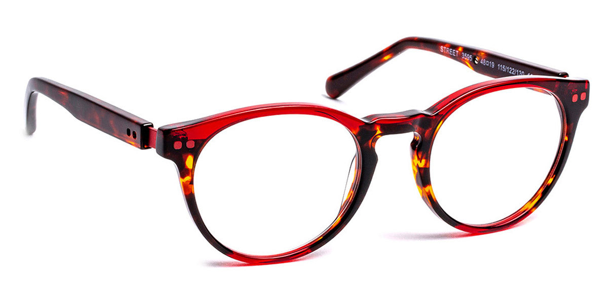 J.F. Rey® Street JFR Street 3595 48 - 3595 Burgundy Demi 12/16 Boy Eyeglasses