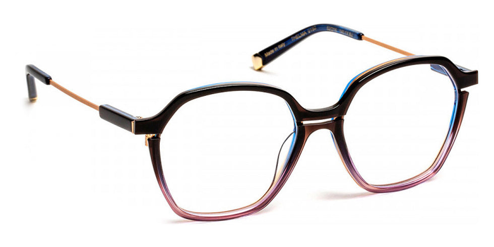 J.F. Rey® Thelma JFR Thelma 0150 52 - 0150 Pink and Brown Gradient/Pink Gold Eyeglasses