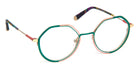 J.F. Rey® Valina JFR Valina 4786 50 - 4786 Green/Pink/Gold Eyeglasses