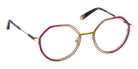 J.F. Rey® Valina JFR Valina 7548 50 - 7548 Purple/Khaki/Gold Eyeglasses
