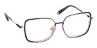 J.F. Rey® Vero JFR Vero 2855 53 - 2855 Navy/Gold Eyeglasses