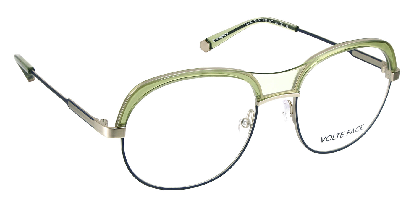J.F. Rey® VIC JFR VIC 4029 53 - Blue/Gold/Green Eyeglasses