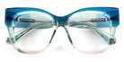 J.F. Rey® Virginia JFR Virginia 2614 53 - 2614 Gradient Blue/Green/Crystal Eyeglasses