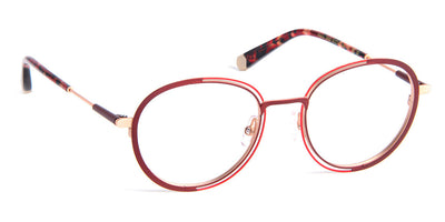 J.F. Rey® Walou JFR Walou 3888 50 - 3888 Coral/Dark Red/Pink Gold Eyeglasses