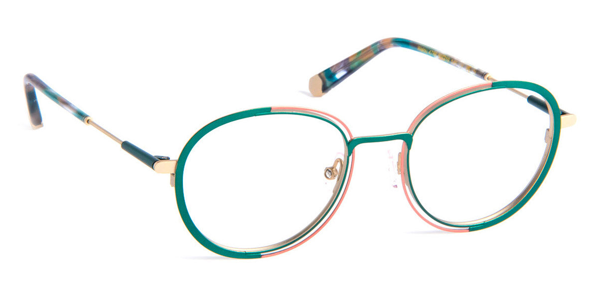 J.F. Rey® Walou JFR Walou 4786 50 - 4786 Green/Pink/Gold Eyeglasses