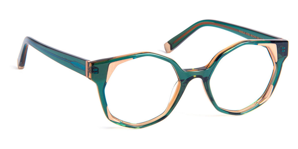 J.F. Rey® Wasila JFR Wasila 4755 50 - 4755 Green/Pink Gold Eyeglasses