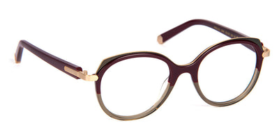 J.F. Rey® Weelou JFR Weelou 3646 50 - 3646 Burgundy/Khaki/Gold Eyeglasses