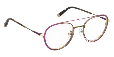 J.F. Rey® WELLA JFR WELLA 7548 52 - Plum/Khaki/Gold Eyeglasses
