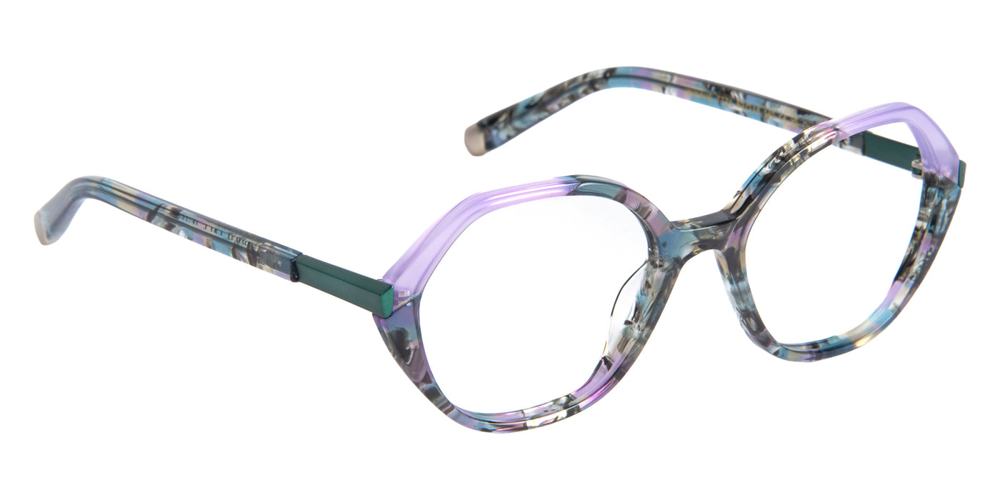 J.F. Rey® WINNIE JFR WINNIE 7771 52 - Demi/Purple/Green Eyeglasses