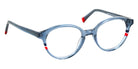 J.F. Rey® Youpi JFR Youpi 2230 45 - 2230 Grey Blue/Red 6/8 Boy Eyeglasses