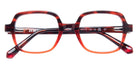 J.F. Rey® Youri Square Eyeglasses - Red Tortoiseshell